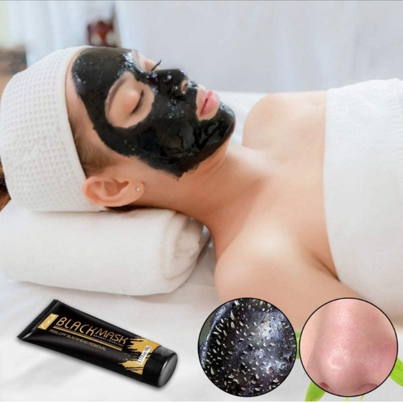 Nimiah Black Mask Bamboo Charcoal Peel Off Blackhead Remover Mask - Picture 2 of 3